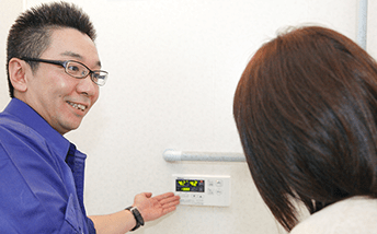 交換・取付の訪問